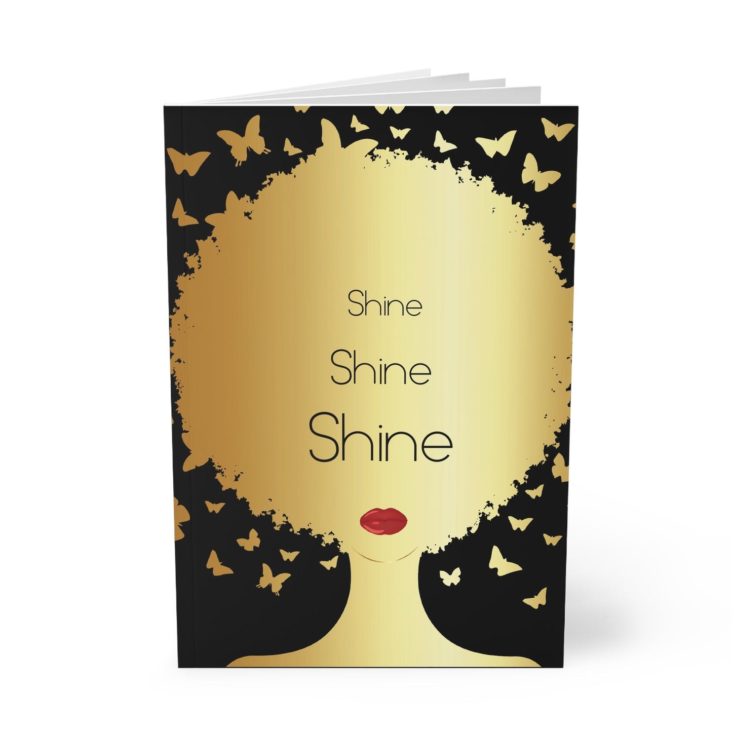 Shine Shine Shine Writing Journal: Lined Notebook