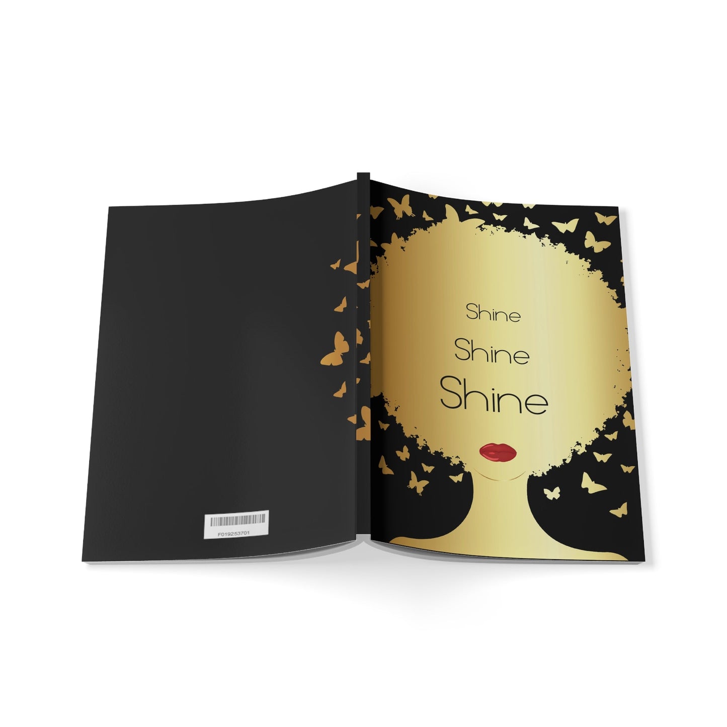 Shine Shine Shine Writing Journal: Lined Notebook